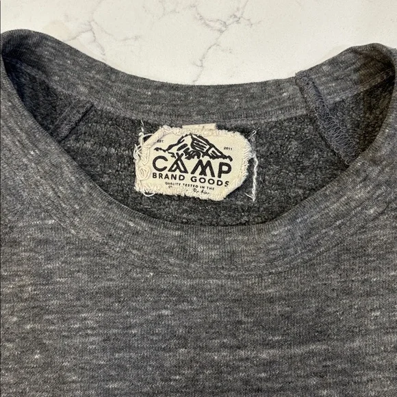Camp Brand Goods Crewneck Sweater - Picture 2 of 3